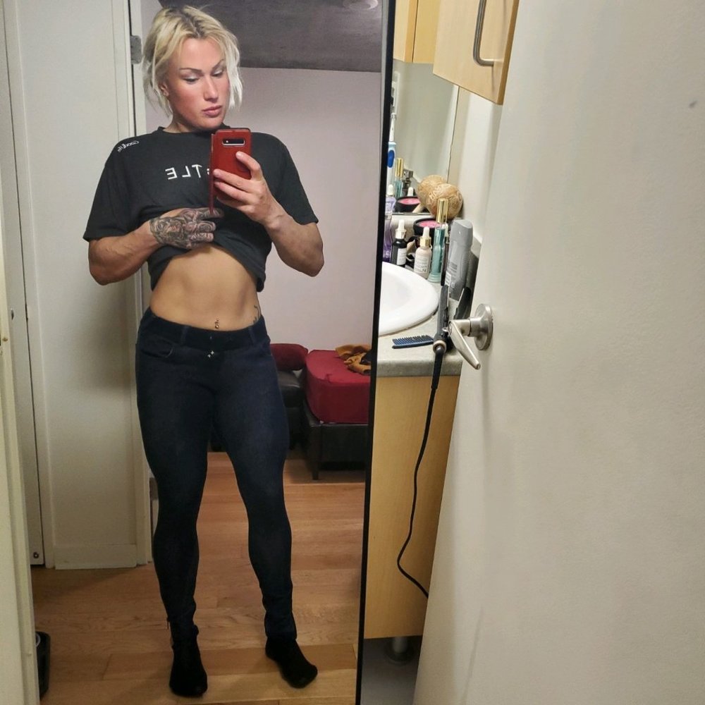 Thick Jean leggins